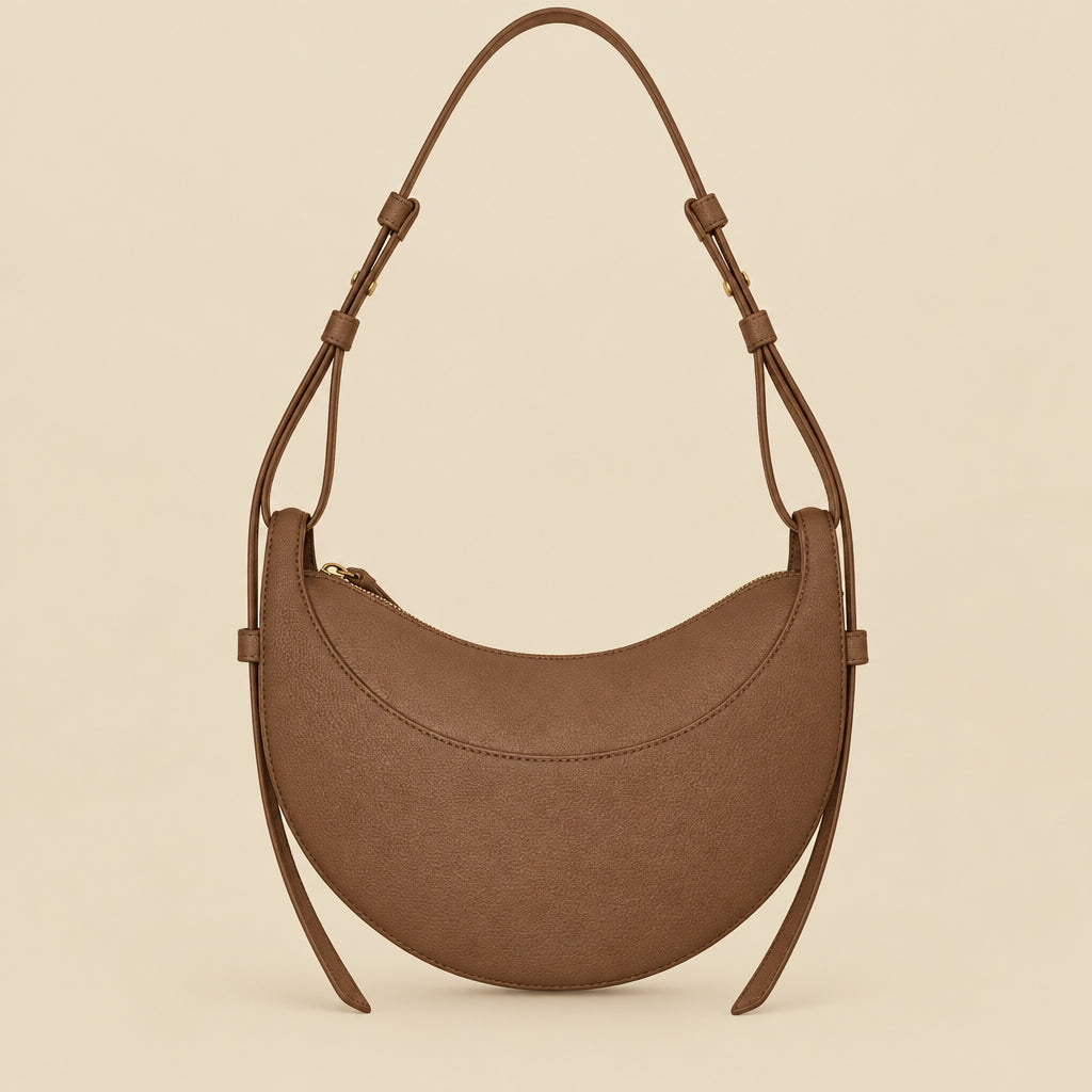 Designer Tote Bag Half Moon Bag Luxury Shoulder Bag Underarm Bag Fashion Women Cross Body Bag Mini Purse Textured Leather Hobo Bucket Bag