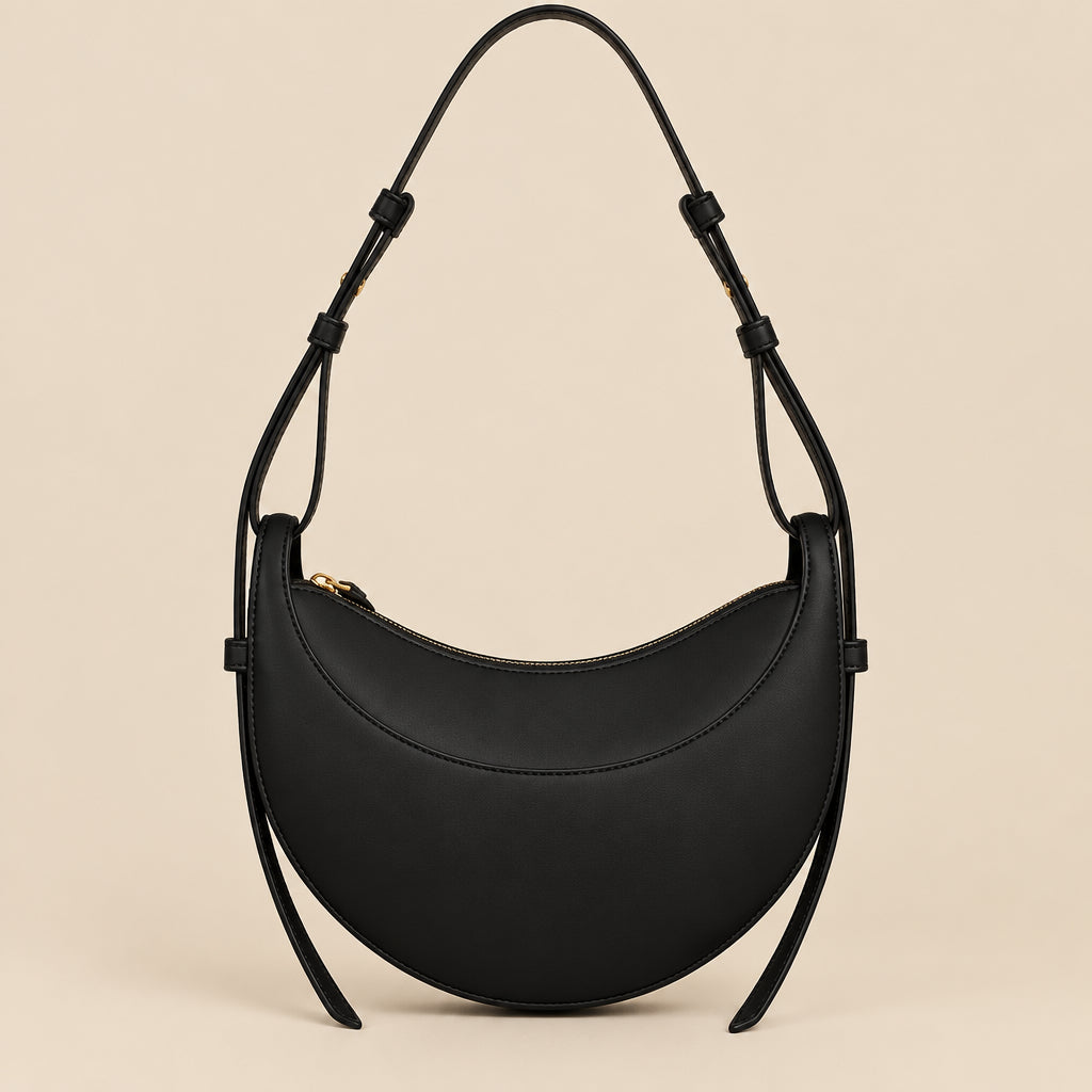 Designer Tote Bag Half Moon Bag Luxury Shoulder Bag Underarm Bag Fashion Women Cross Body Bag Mini Purse Textured Leather Hobo Bucket Bag