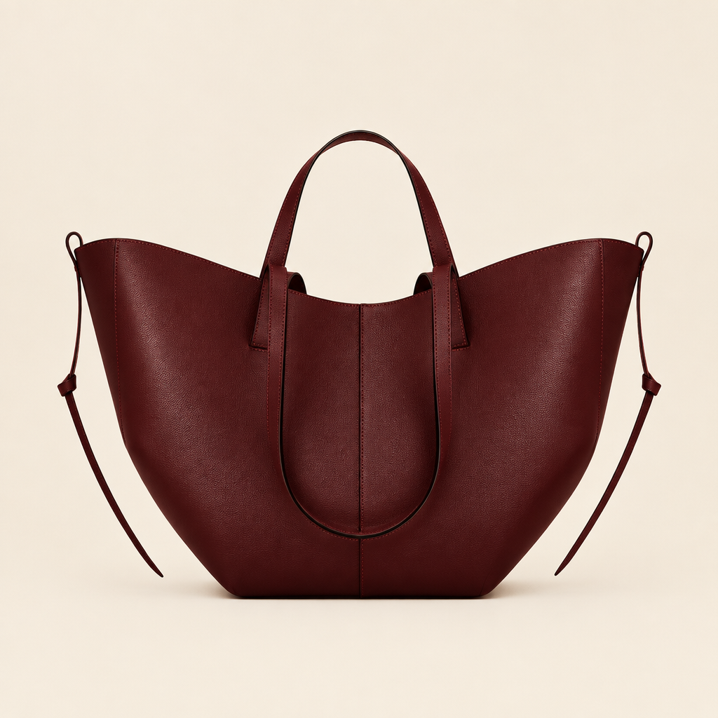 Nuvé Tote - CERISE SOMBRE